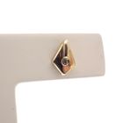 Image 2 of Gold stud earrings with zirconia