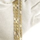 Image 10 of Two-tone gold fantasy link necklace; Men's | 64.5 cm