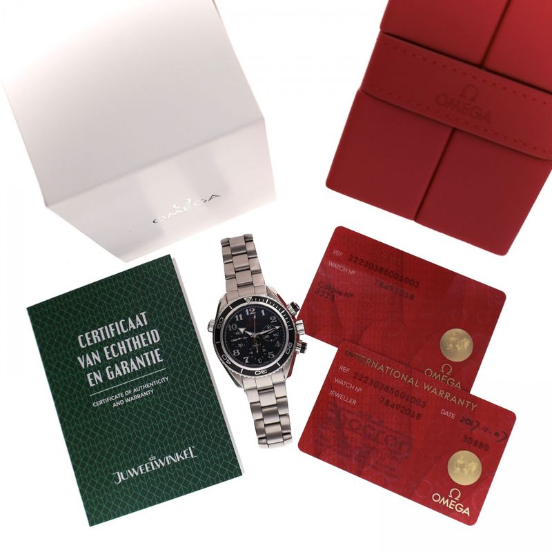 Image 2 of Omega Seamaster Planet Ocean Olympic Chronograph 37.5mm