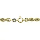 Image 1 of Gold twisted link chain