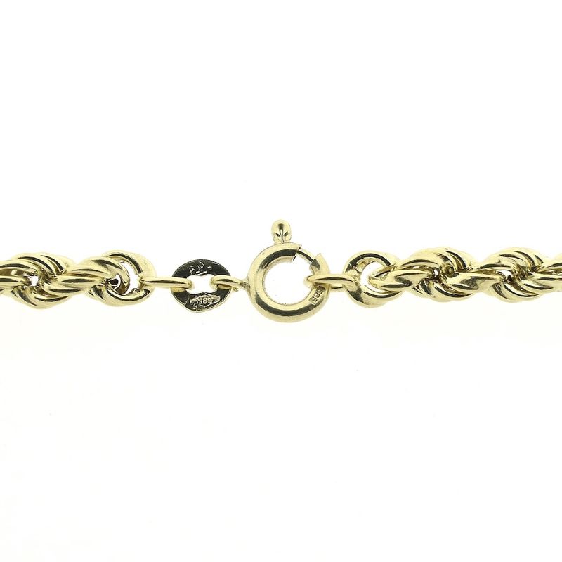 Image 1 of Gold twisted link chain