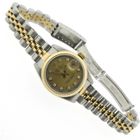 Image 7 of Rolex Lady-Datejust 26mm 69173; 18k. Vintage 18k. gold/steel women's watch
