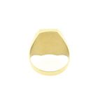 Image 4 of Gold signet ring with onyx.