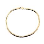 Image 3 of Gold flat gourmet link bracelet