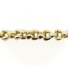 Image 6 of Cadaro two-tone gold necklace with sapphire and diamonds; 0.96 ct.