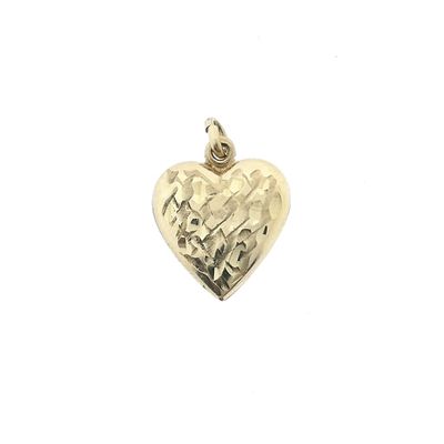 Image 1 of 8 kt heart pendant