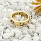 Image 2 of Cartier Gold Ring with Diamonds; 0.60 ct.