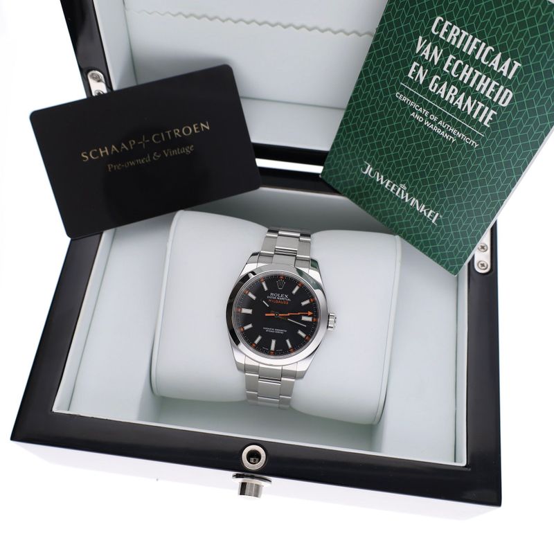 Image 2 of Rolex Milgauss 116400; Automatic Men's Watch