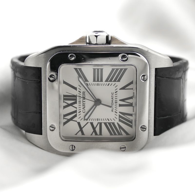 Image 10 of Cartier Santos 100 XL Automatic W20076X8/2656; Automatic men's watch