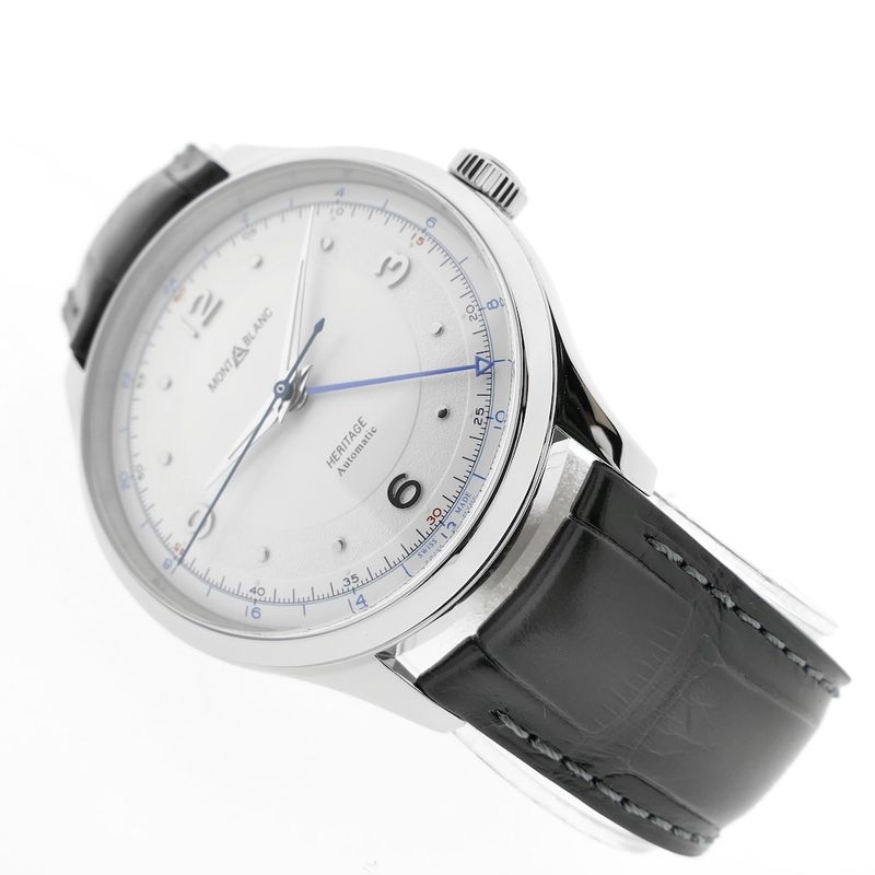 Image 9 of Montblanc Heritage GMT; Automatic men's watch with second time zone