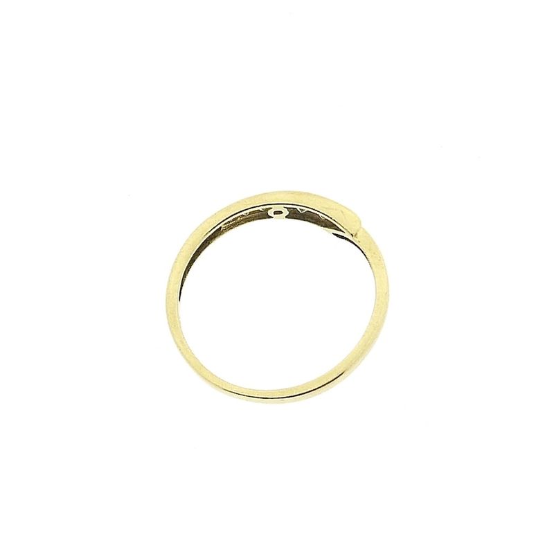 Image 9 of Gold ring with zirconia