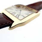 Image 13 of Cartier Santos Dumont; 18k gold watch