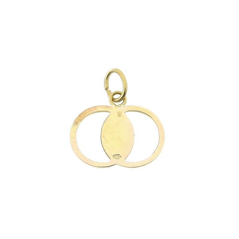 Image 3 of Golden subtle pendant; Connectedness