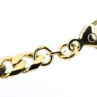 Image 6 of Gold Figaro link chain | 50 cm