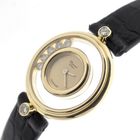 Image 1 of Chopard Happy Diamonds; Vintage 18k gold women's watch with diamonds