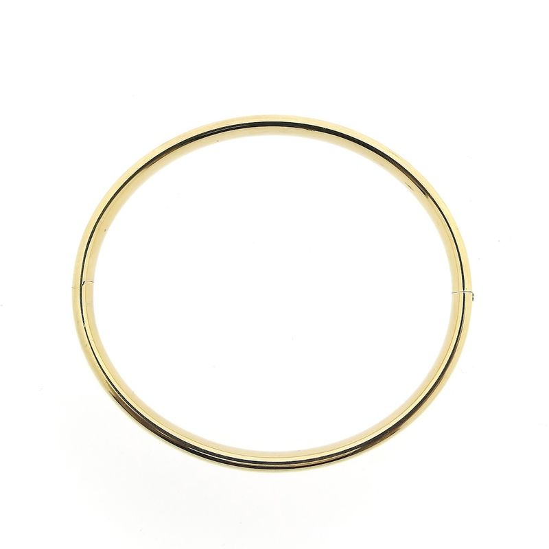 Image 3 of Gold slave bracelet | Ø 60.5 mm