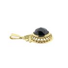 Image 4 of Vintage gold pendant with garnet