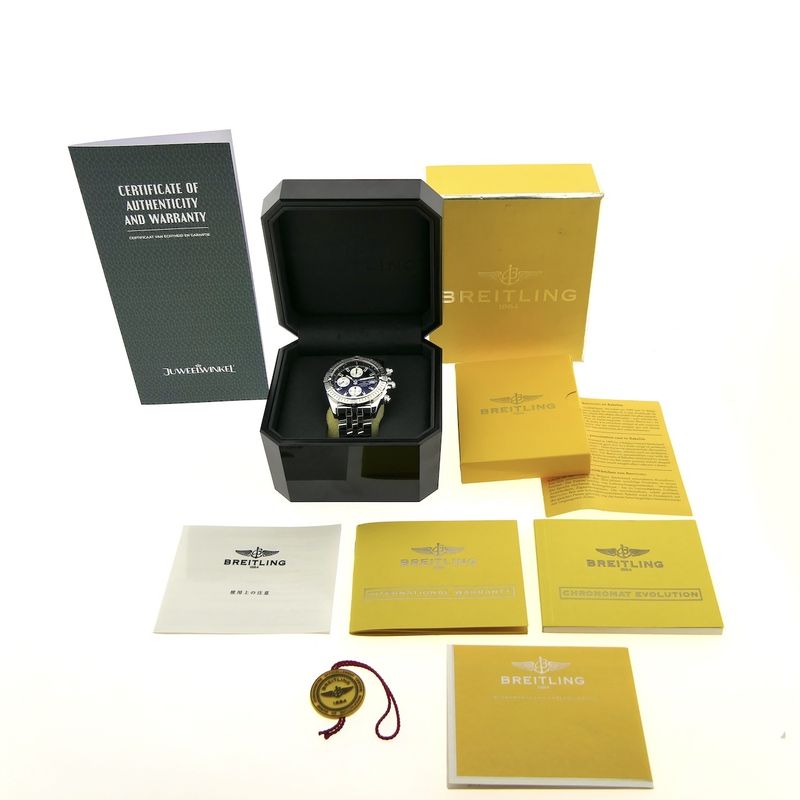 Image 4 of Breitling Chronomat Evolution A13356; Chronograph men's watch