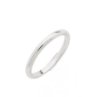 White gold sliding ring