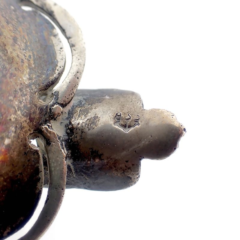 Image 5 of Silver ashtray made of a coin, circa early 20th century