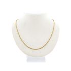 Image 8 of Golden Venetian link chain | 55 cm