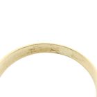 Image 9 of Vintage gold solitaire ring with carnelian