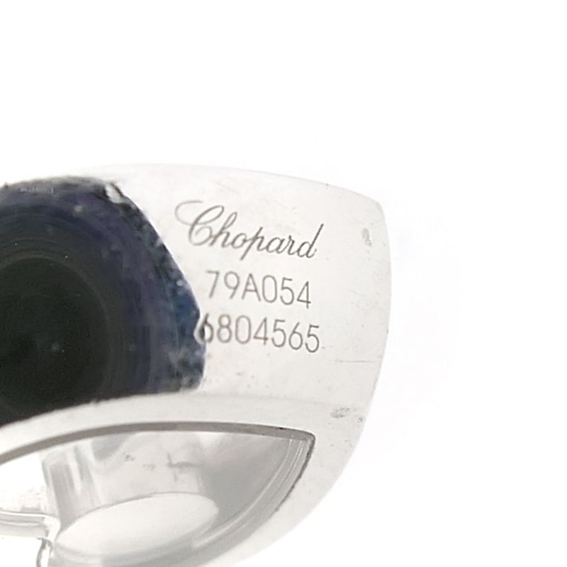 Image 14 of 18K white gold necklace with 0.19 ct. diamond | Chopard