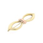 Afbeelding 3 van Bicolor gouden broche