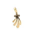 Image 5 of Golden fantasy pendant with diamonds; 0.015 ct.