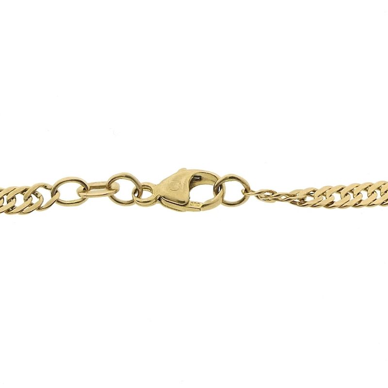 Image 5 of Gold twisted link bracelet | 21.5 cm