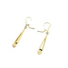 Image 5 of Vintage gold drop earrings