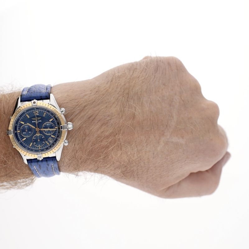 Image 13 of Breitling Chrono Cockpit D30012; Vintage chronograph watch