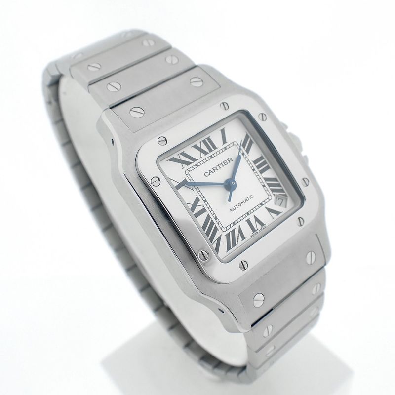 Image 3 of Cartier Santos Galbee XL; Automatic watch