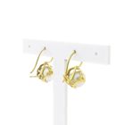 Image 4 of Gold earrings with baroque pearls