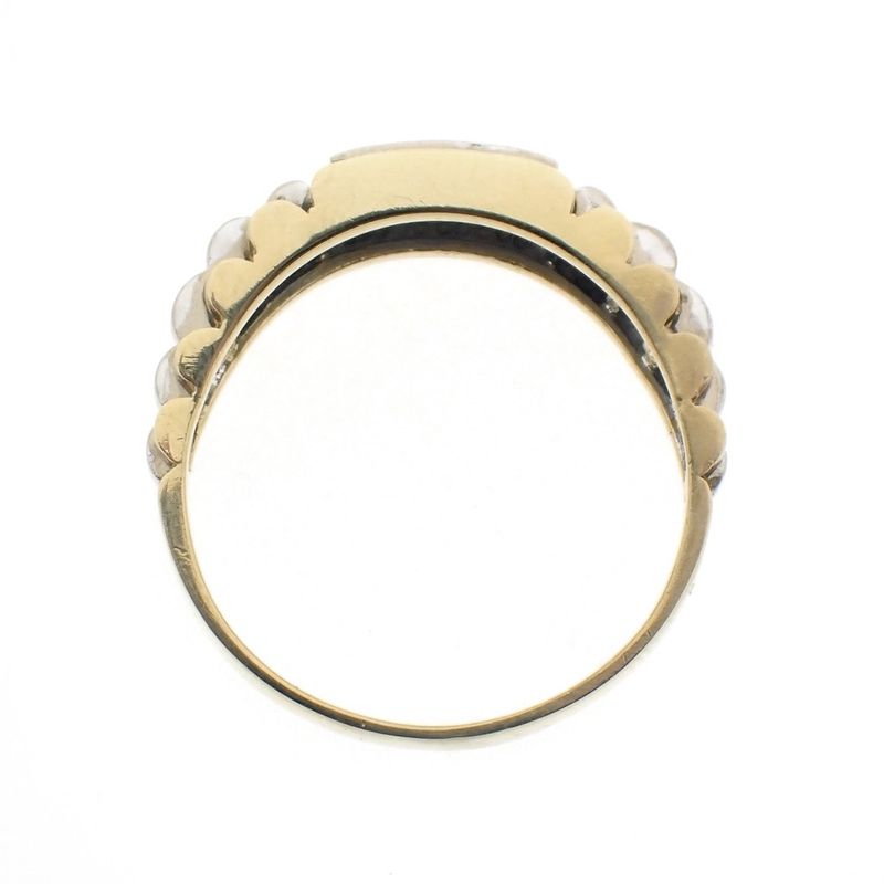 Image 6 of Two-tone Rolex President band ring | Men