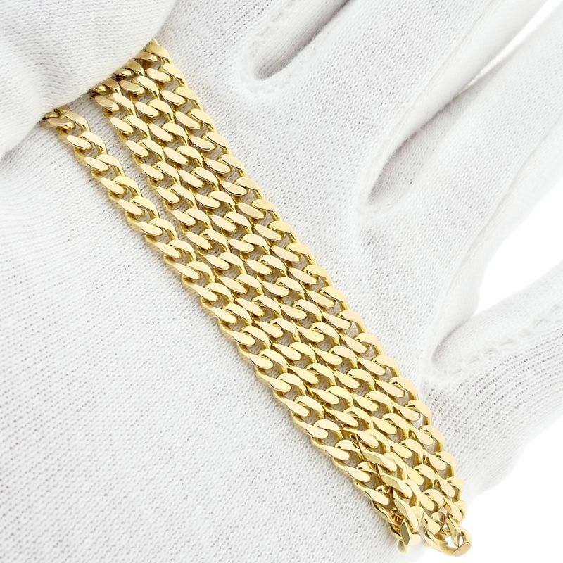 Image 9 of Gold gourmet link chain