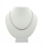 Image 1 of Silver snake link chain | 50.5 cm