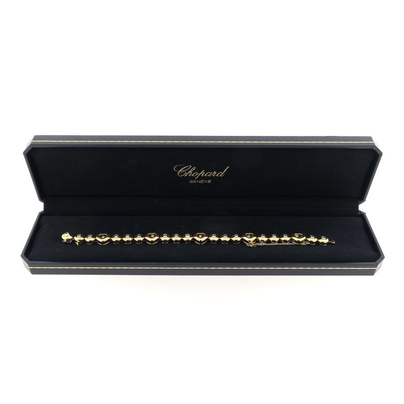 Image 17 of Chopard gold bracelet with diamonds; 1.98 ct.