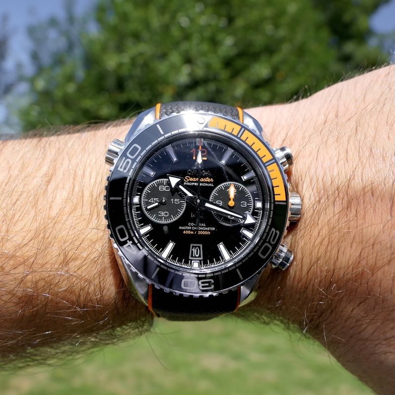 Image 17 of Omega Seamaster Planet Ocean Chronograph; Automatic men's diving watch