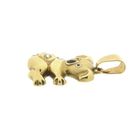 Image 10 of Gold pendant of a koala with enamel and zirconia