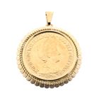Image 6 of Gold pendant of a 10-guilder coin; Queen Wilhelmina 1912