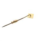 Image 3 of Gold lapel pin, tie pin; C1000