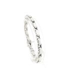 Image 1 of White gold anchor link bracelet