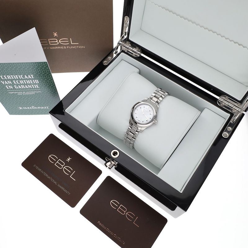 Image 4 of Ebel Onde 'Mother of Pearl' 1216173; Women's watch with diamonds