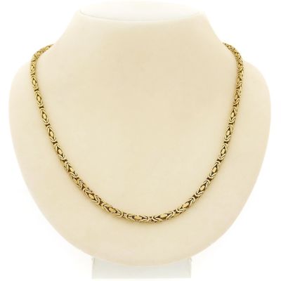 18K Gold Square King Necklace | 65.5 cm Image 1 of 18K Gold Square King Necklace | 65.5 cm