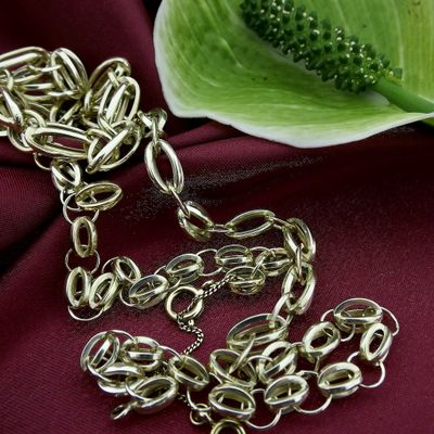 Golden fantasy link chain Image 2 of Golden fantasy link chain