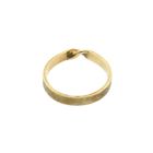 Image 6 of 14 Karat Gold Twist Band Ring; Size 16.75