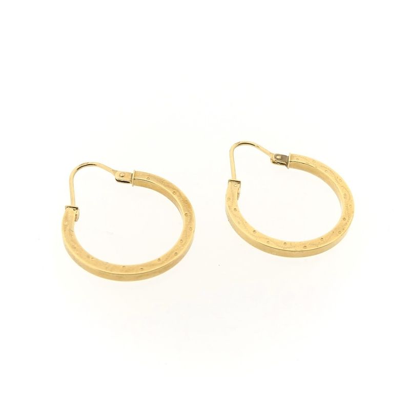 Image 4 of Golden earrings.