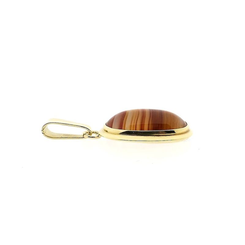 Image 4 of Vintage gold pendant with bandagate