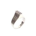 Image 1 of White gold ring with zirconia